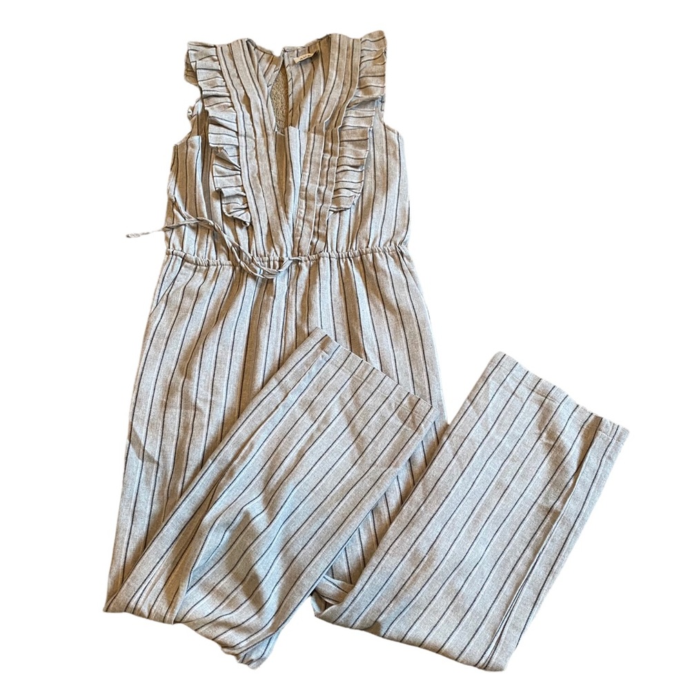 AURA striped jumpsuit